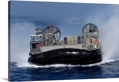 Landing Craft Air Cushion 84 conducts operations
