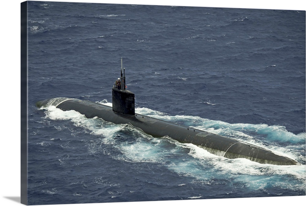 Los Angeles-class fast-attack submarine USS Cheyenne.