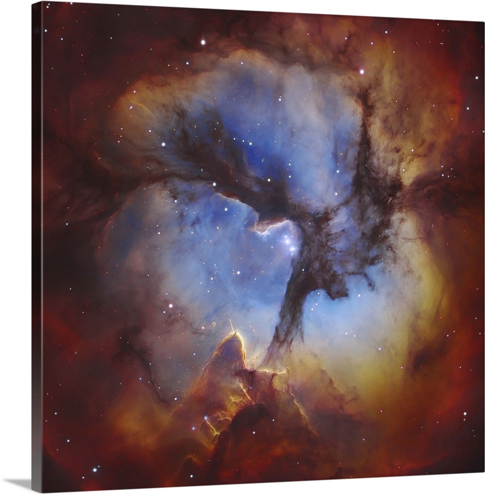 M20, The Trifid Nebula in Sagittarius.