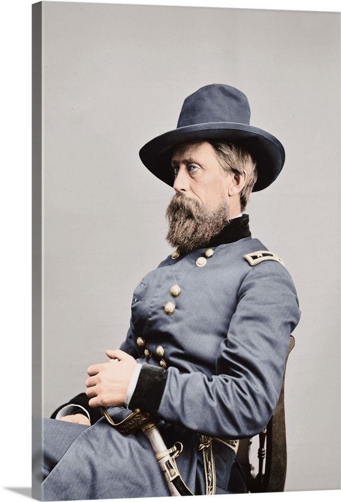 Major General Jefferson C. Davis of the Union Army, circa 1860.