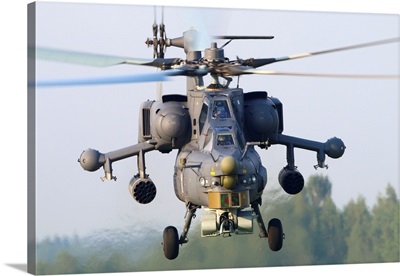 Mil Mi-28N Night Hunter Attack Helicopter Of The Russian Air Force