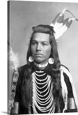 Native American Portrait Of Joseph Cregg