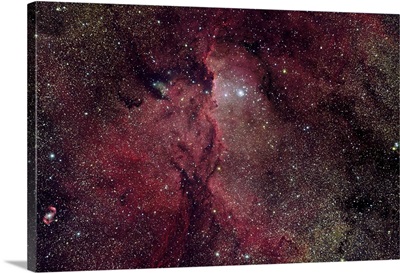 NGC 6188 is an emission nebula in Ara