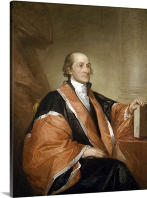 Painted Portrait Of Chief Justice John Jay By Gilbert Stuart, 1794