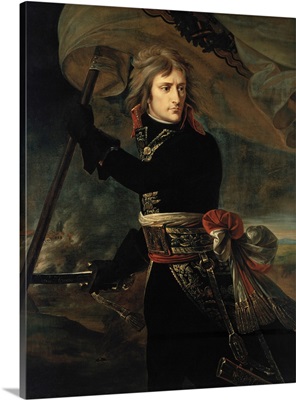 Painting Of Napoleon Bonaparte During The Battle Of Arcole