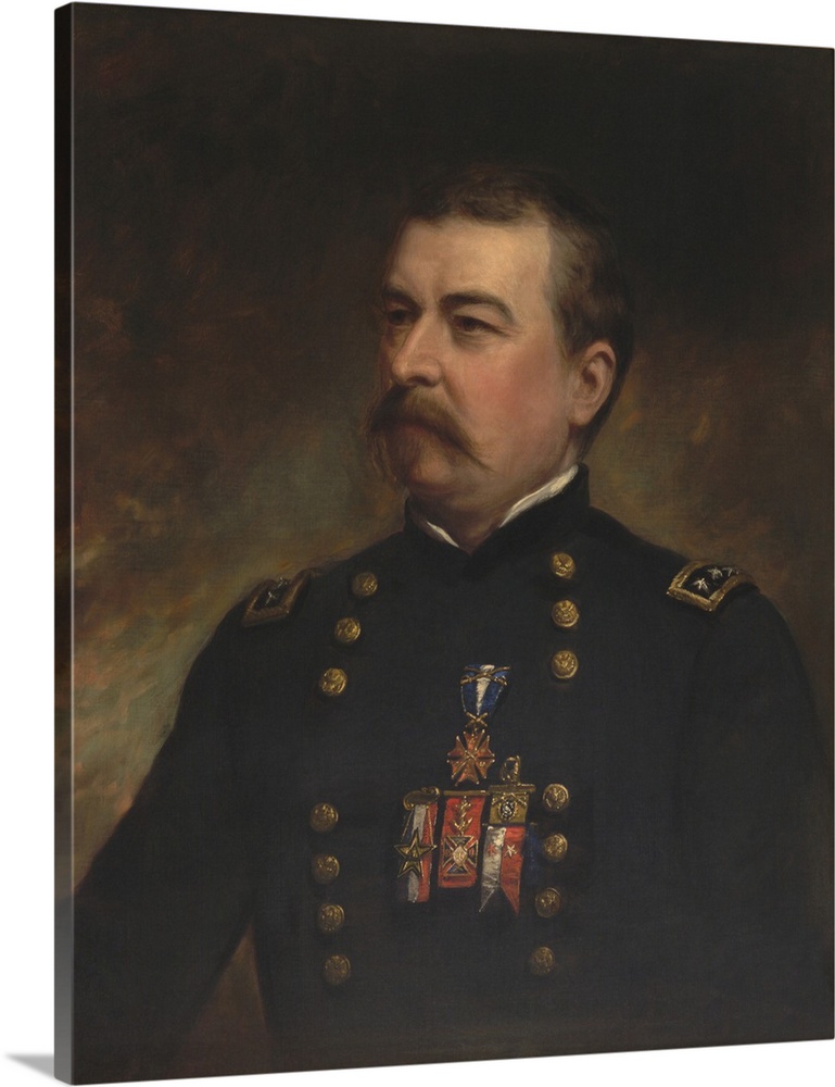 Painting of Union Army General Philip Sheridan.