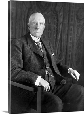 Portrait Of American Business Magnate John D. Rockefeller