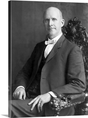 Portrait Of American Social Activist Eugene V. Debs, Dated 1908