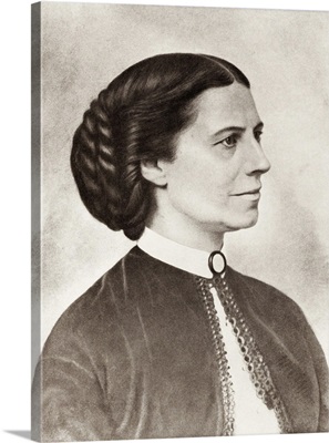 Portrait Of Clara Barton, Dated In The 1890s