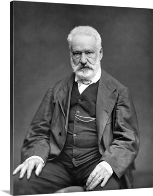 Portrait Of Novelist Victor Hugo