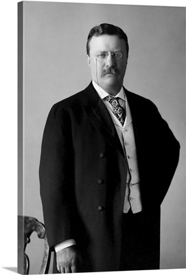 Portrait Of President Theodore Roosevelt, Dated 1904