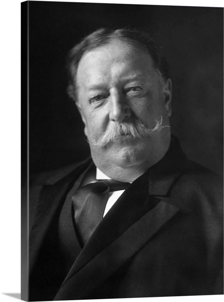 Portrait of President William Howard Taft taken on March 11, 1909.