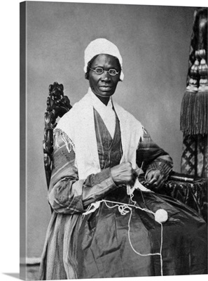 Portrait Of Sojourner Truth, An African-American Abolitionist, Women's Rights Activist