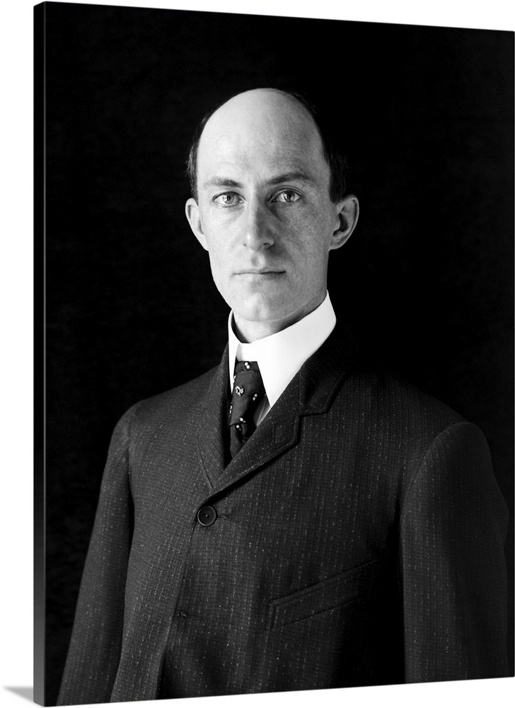 Portrait of Wilbur Wright, dated 1905.