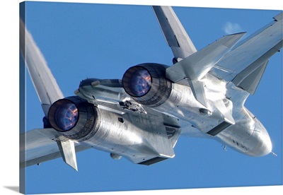 Rear View Of A Su-30SM Jet Fighter Of The Russian Air Force