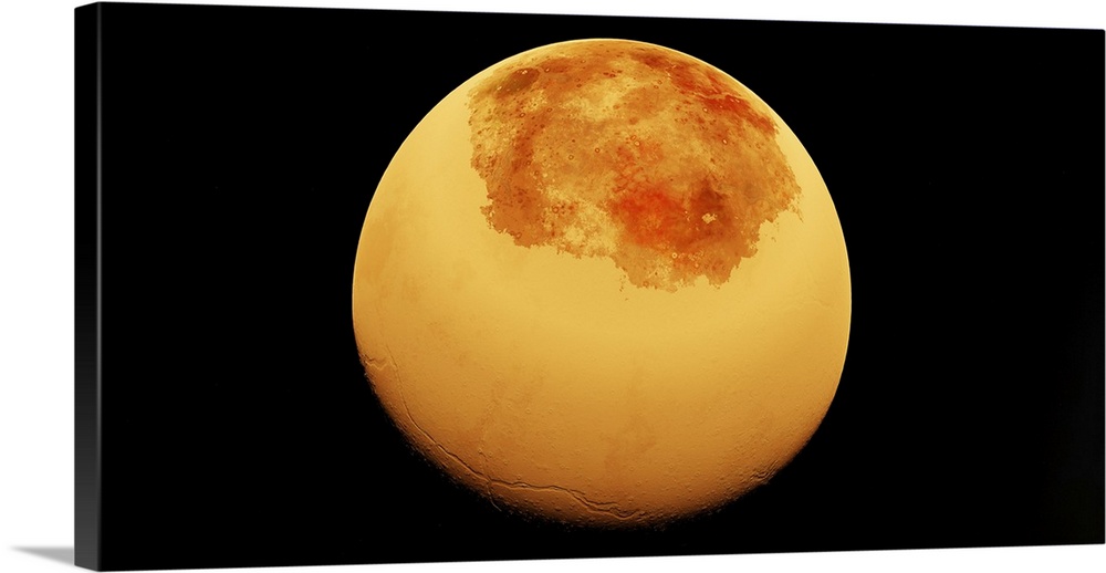 Artist's concept of rocky exoplanet TRAPPIST-1g.