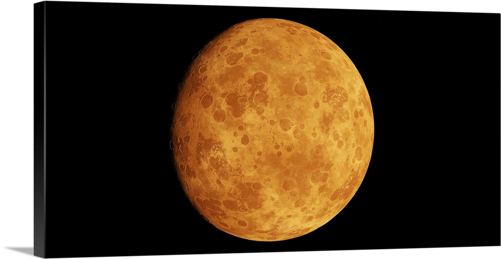 Artist's concept of rocky exoplanet TRAPPIST-1h. It is the outermost known planet in the TRAPPIST-1 system.