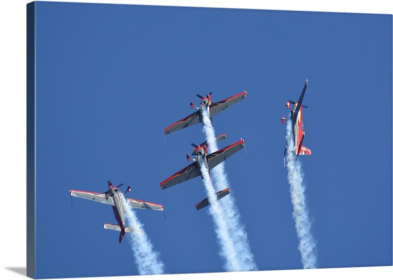 Royal Jordanian Air Force Aerobatic Team Jordanian Falcons Wall Art