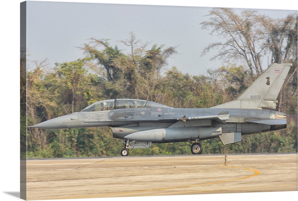 Royal Thai Air Force F-16 during Exercise Cope Tiger 2016.
