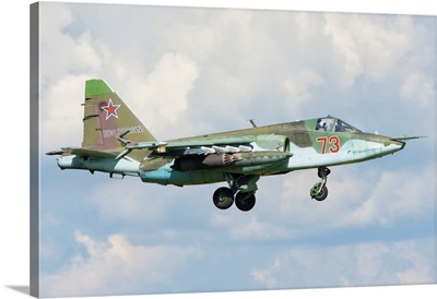 Russian Air Force Su-25 During Aviadarts 2016 In Ryazan, Russia
