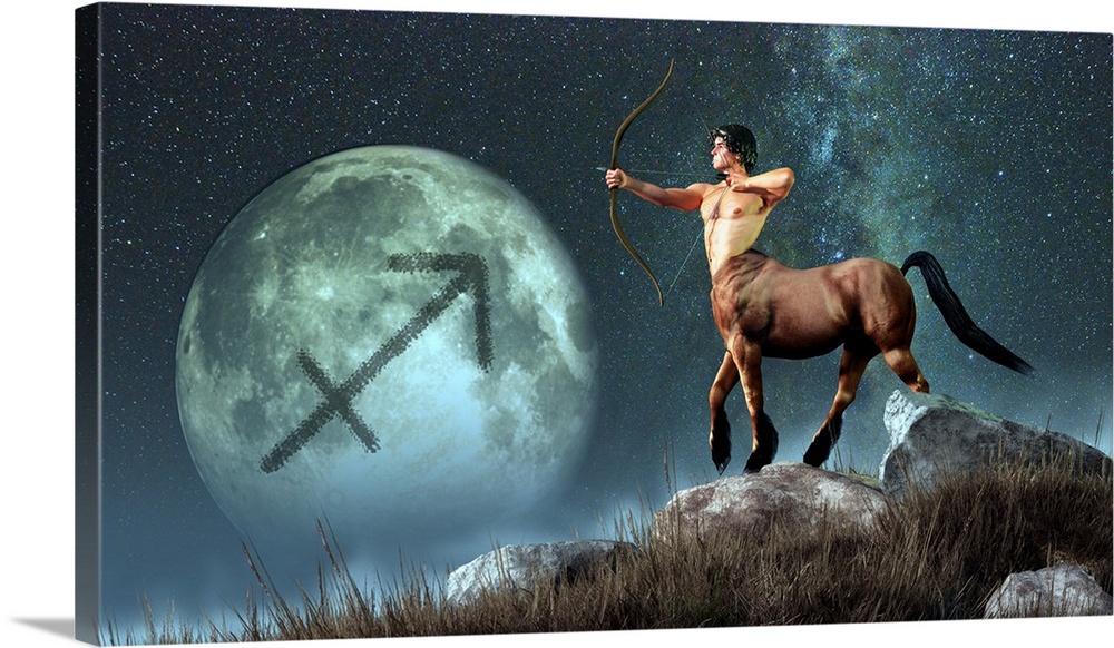 Sagittarius is the ninth astrological sign of the Zodiac. Its symbol is the centaur archer.