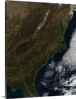Satellite view of the Southeastern United States