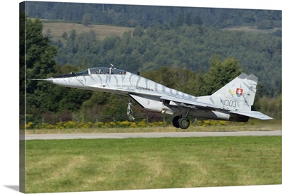Slovak Air Force Mig-29UBS Taking Off
