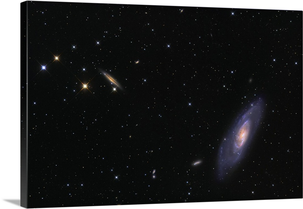 Spiral galaxy Messier 106.