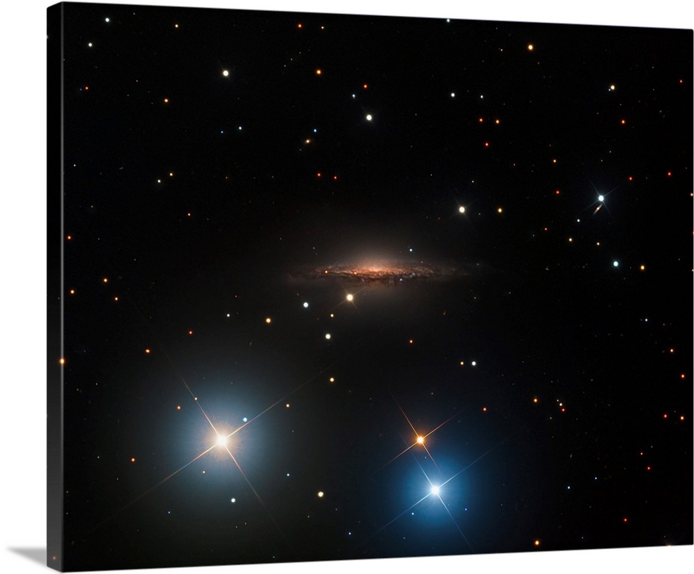 Spiral galaxy NGC 1055.