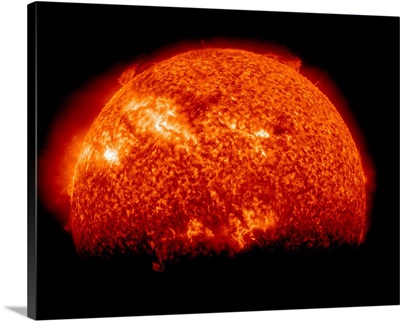 Spring eclipse as viewed from the Solar Dynamics Observatory