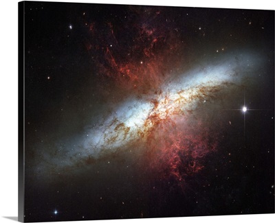 Starburst galaxy Messier 82