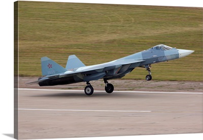 T-50 PAK-FA Fifth Generation Jet Fighter Of Russian Air Force