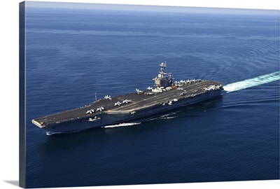 The aircraft carrier USS John C. Stennis