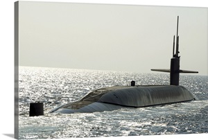 The ballistic missile submarine USS Maryland image thumbnail