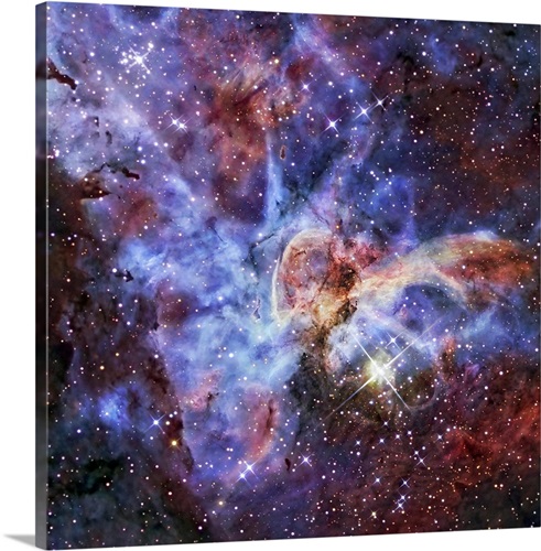 The Carina Nebula also known as NGC 3372 | Great Big Canvas