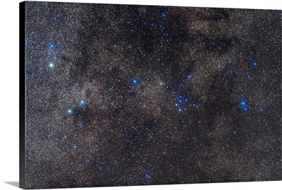 The Coathanger Star Cluster And Asterism In The Milky Way In Southern Cygnus