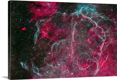 The Intricate Arcs And Loops Of The Vela Supernova Remnant