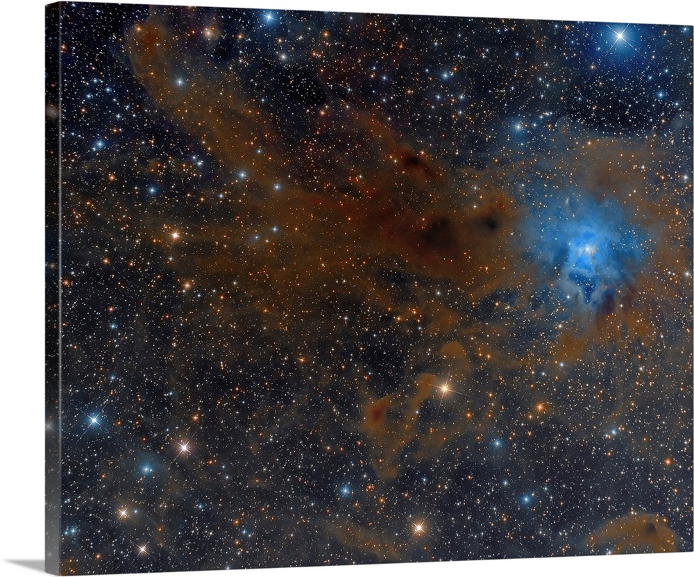 The Iris Nebula in Cepheus.