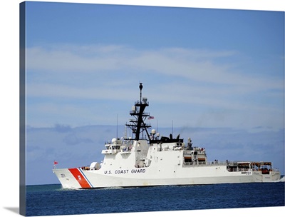 The national security cutter USCGC Waesche