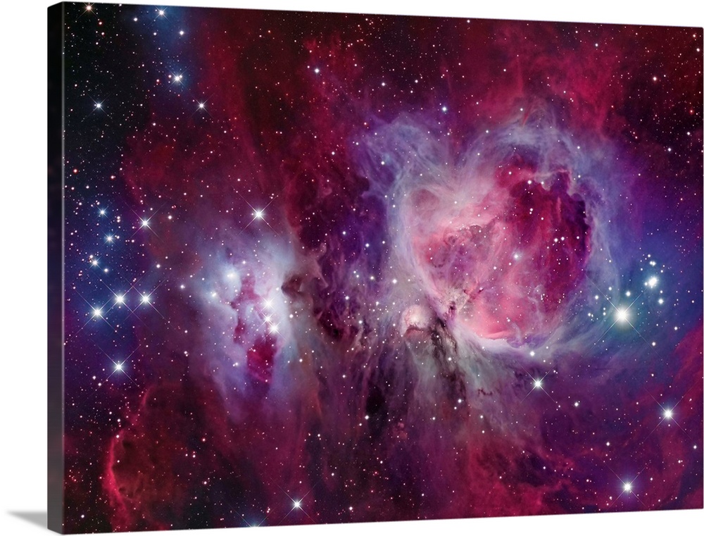 The Cosmic Cloud Orion Nebula 1 500 Lightyears Away from Earth Beautiful Universe Outer Space - Canvas Art Wall Decor - 16 inch x 16 inch, Size: 16\ x