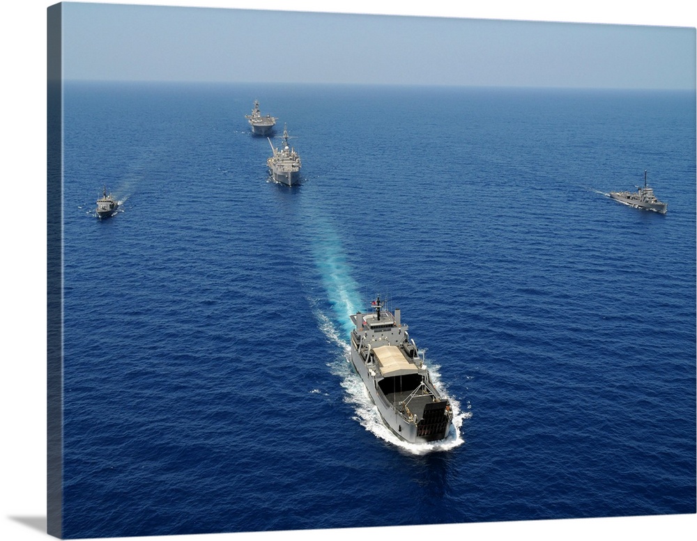 The Republic of the Philippines Navy ships cruise in formation while taking part in exercise Balikatan 2010.