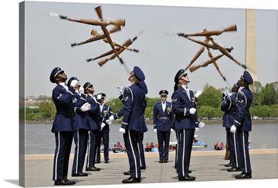 The United States Air Force Honor Guard Drill Team