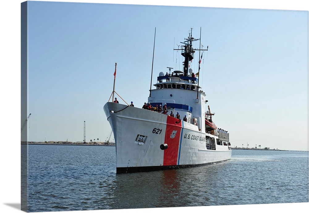 The U.S. Coast Guard cutter Valiant.