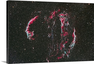 The Veil Nebula Complex In Cygnus, Aka The Cygnus Loop Or Cirrus Nebula