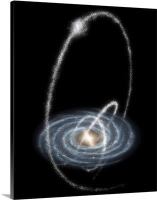 Three newlydiscovered streams arcing high over the Milky Way Galaxy