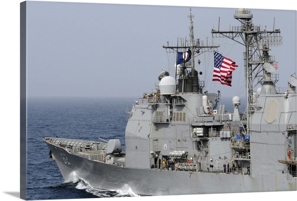 Ticonderoga-class guided-missile cruiser USS Chancellorsville.