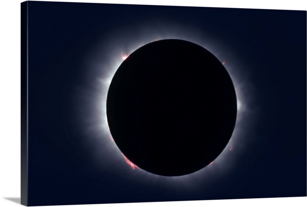February 26, 1979 - Total solar eclipse taken near Carberry, Manitoba, Canada.