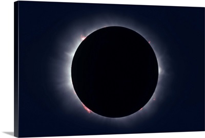 Total solar eclipse taken near Carberry, Manitoba, Canada