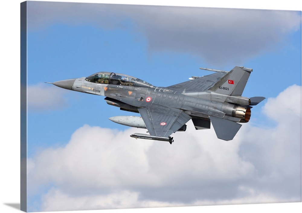 Turkish Air Force F-16C taking off.