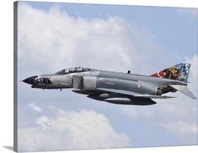 Turkish Air Force F-4E Phantom During Exercise Anatolian Eagle 2022